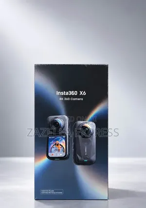 Insta360 X6 Action Camera - 8K 360 with 1/1.1'' Sensors