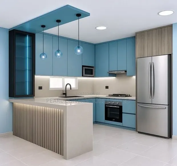 Custom Made Kitchen Cabinets in Any Colour - 1