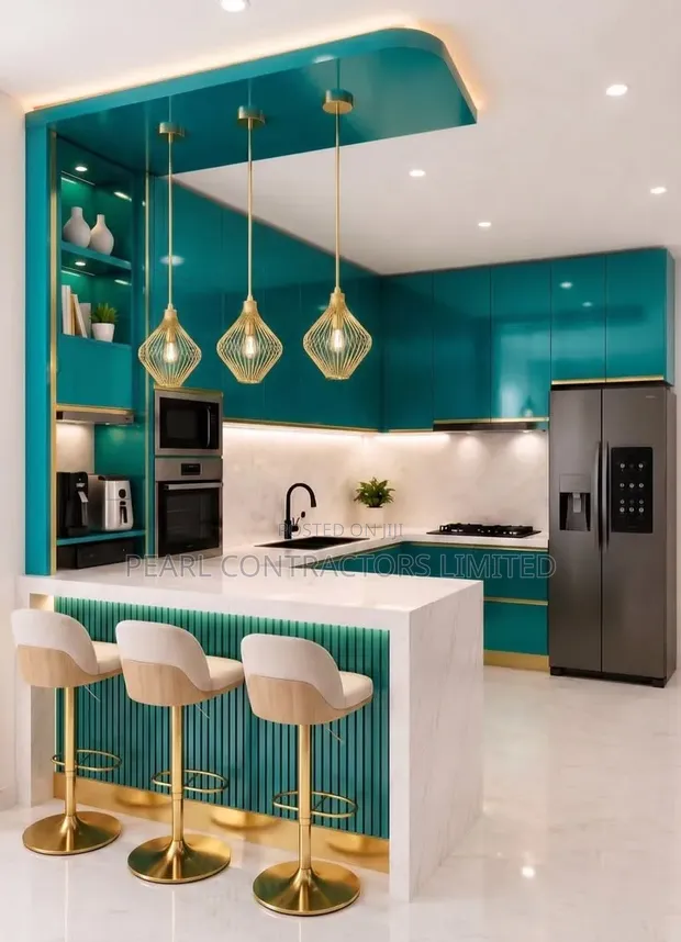 Elegant Kitchen Cabinets in Any Colour - 1