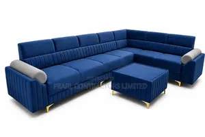 6 Seater Aladdin L-Shaped Sofa - Brand New