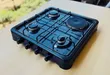 Blueflame 3 Gas + 1 Electric Table Top Cooker - 1