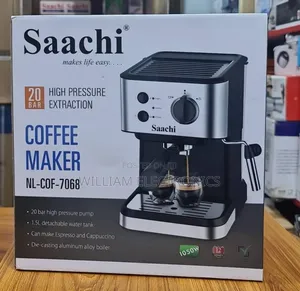 Saachi 20-Bar Espresso Coffee Maker