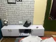 Wood-Mode TV Stand - White - 2