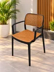 Luxury Dining Plastic Chairs with Armrest - Brand New - 1