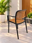 Luxury Dining Plastic Chairs with Armrest - Brand New - 2