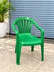 Brand New Plastic Chairs with Armrests - 1