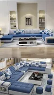 Lebanon 10 Seater U-Shaped Sofa Set - Brand New - 3