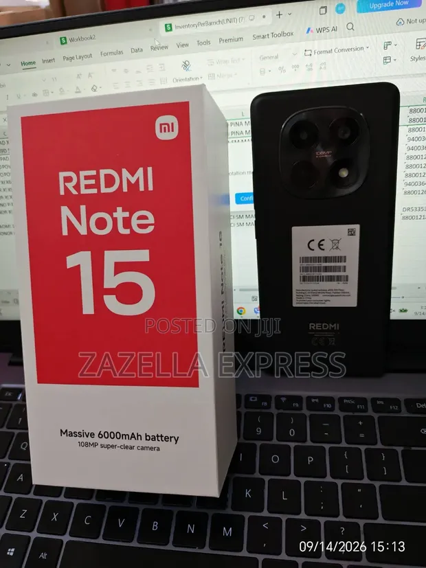 New Xiaomi Redmi Note 15 128GB Black - 1