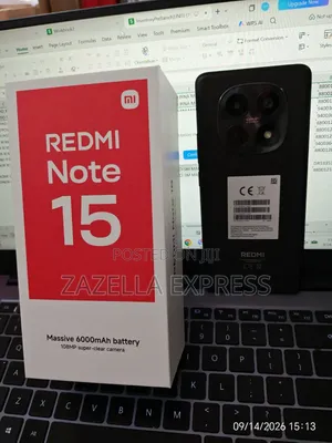 New Xiaomi Redmi Note 15 128GB Black