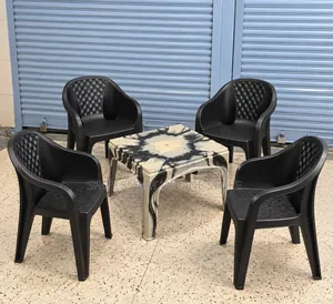 Brand New Outdoor Plastic Table and Chairs Set