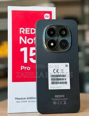 New Xiaomi Redmi Note 15 Pro 256GB Black