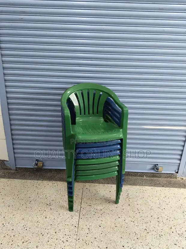 Brand New Advanced Plastic Dining Chairs (Set of 4) - 1
