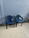 Brand New World Industries Plastic Bar Chairs - 1
