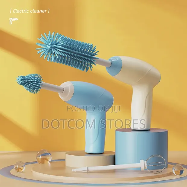 Rechargeable Electric Baby Bottle Cleaning Brush Set - 1