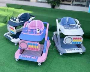 3-in-1 Foldable Baby Walker