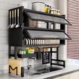 Double-Door Over-the-Sink Dish Drying Rack - 1