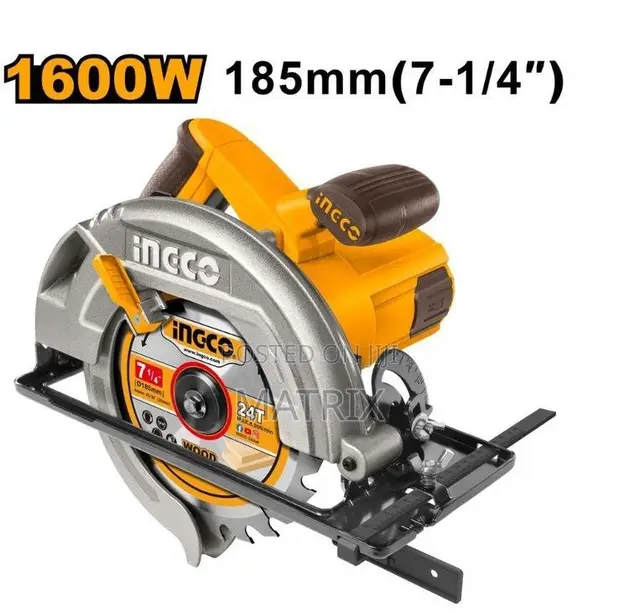Ingco 1600W Circular Saw (185mm Blade) - 1