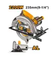 INGCO Circular Saw 2200W - 1