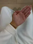 Rolex Datejust 41 Gold-White Dial Watch - 3