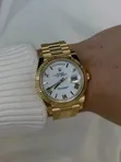 Rolex Datejust 41 Gold-White Dial Watch - 4