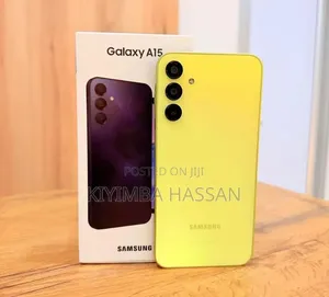 New Samsung Galaxy A15 5G 256GB Yellow