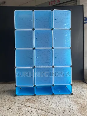 YORK Modular Plastic Closet Wardrobe - 3 Doors