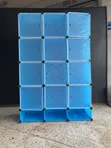 YORK Modular Plastic Closet Wardrobe - 3 Doors - 1