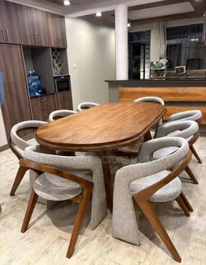 High-End 8-Seater Dining Set