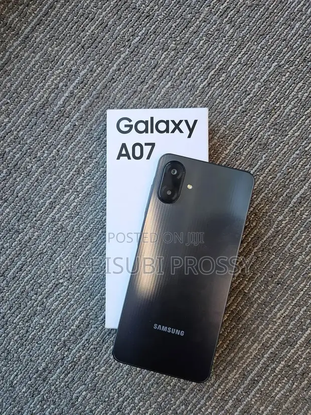 New Samsung Galaxy A07 128GB Black - 1