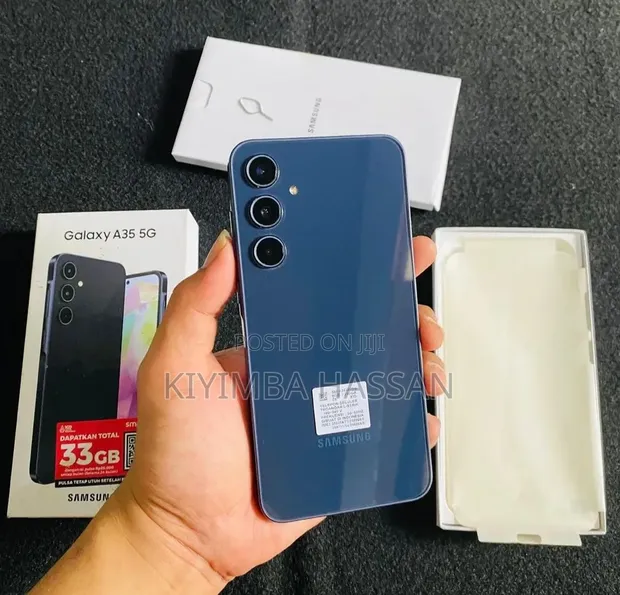 New Samsung Galaxy A35 256GB Blue - 1