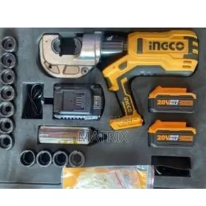 INGCO Cordless Hydraulic Crimping Tool (20V)