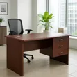 Office Desk 120cm with Drawers - Professional Home Office Ready - 2