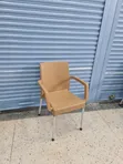 1 Piece Plastic Floor Chair - 1