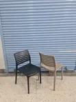 1pc Barcelona Plastic Chair - Black - 2