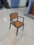 Knitted Outdoor Plastic Chairs - 2