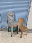 Noble Plastic Chair - Gray - 2