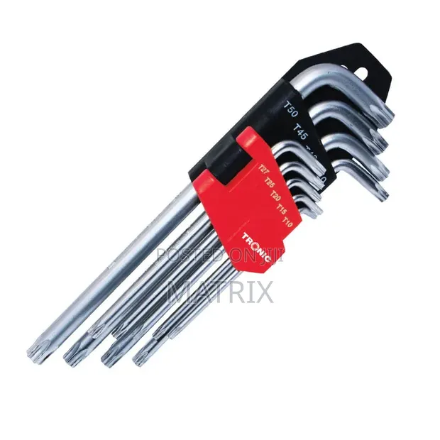 Allen Keys 9 Piece Hex Key Set - 1