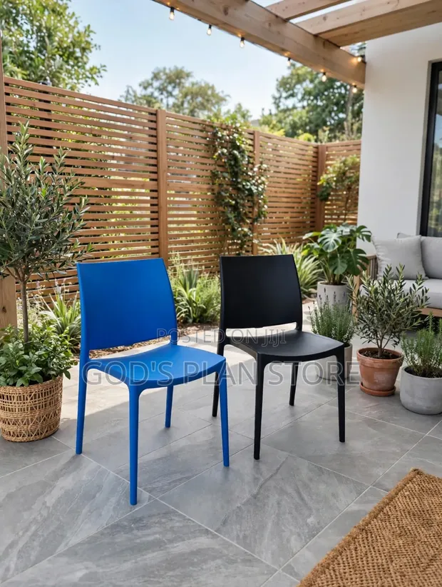 Brand New Portable Plastic Chairs - 1
