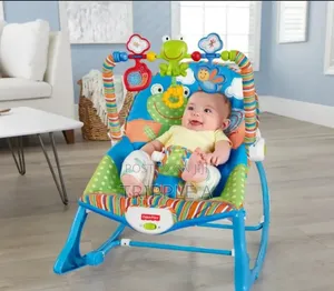 Infant to Toddler Rocker - Bright Blue Frame