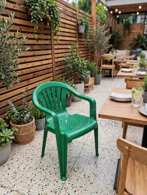 Polymer Drifted Plastic Dining Chairs (Set of 4)