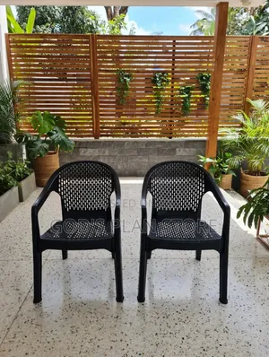 Tropicana Plastic Dining Chairs (Set of 4)