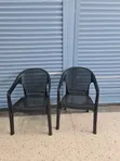 Tropicana Plastic Dining Chairs (Set of 4) - 2