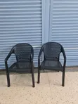 Tropicana Plastic Dining Chairs (Set of 4) - 3