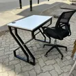 Modern 1.2m X-Frame Office Desk - Premium - 2