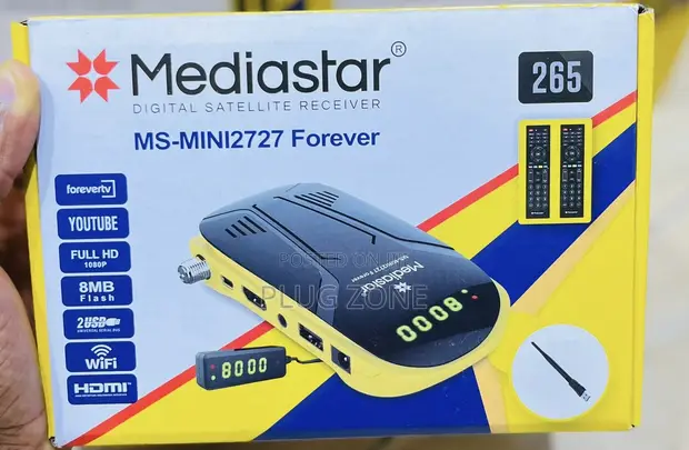 Mediastar MS-Mini2727 Full HD Decoder with WiFi - 1