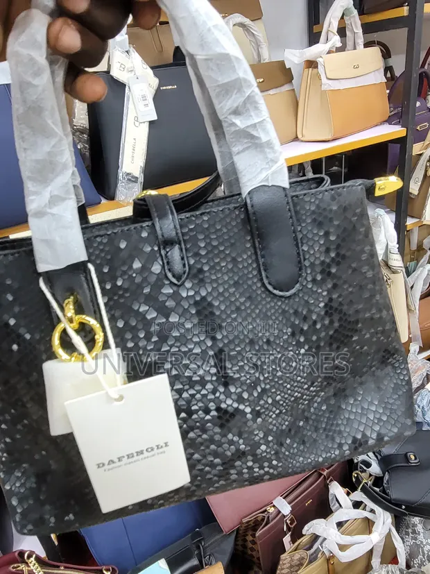 Chris Bella Black Office Handbag for Women - 1