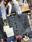 Chris Bella Black Office Handbag for Women - 1