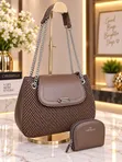 CHRISBELLA Midnight Elegance Duo Set Luxury Handbag - 2