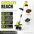 Cordless Tiller Cultivator - Battery-Powered Garden Tool - 3