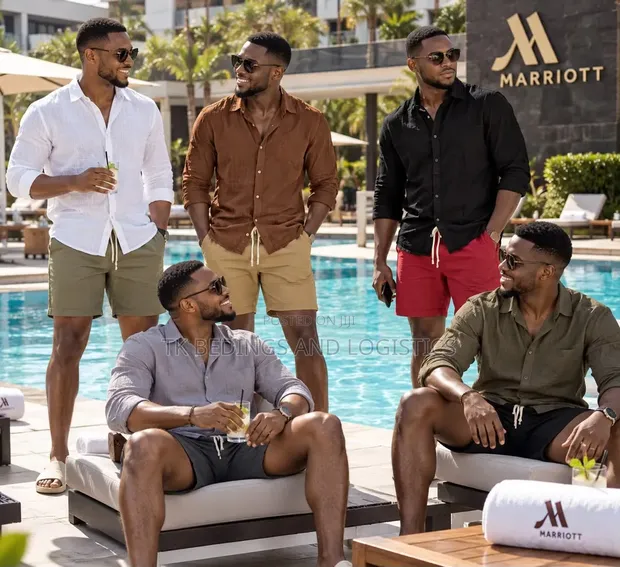 Men's Casual Linen Shirts - 1
